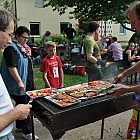 Grillfest bei den Fechtern